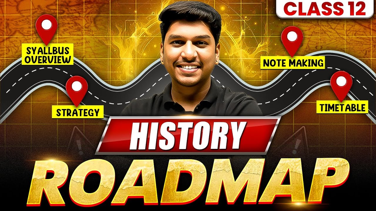 Class 12 HISTORY Syllabus Breakdown 2025-26 📚 | Full Year Roadmap 📝