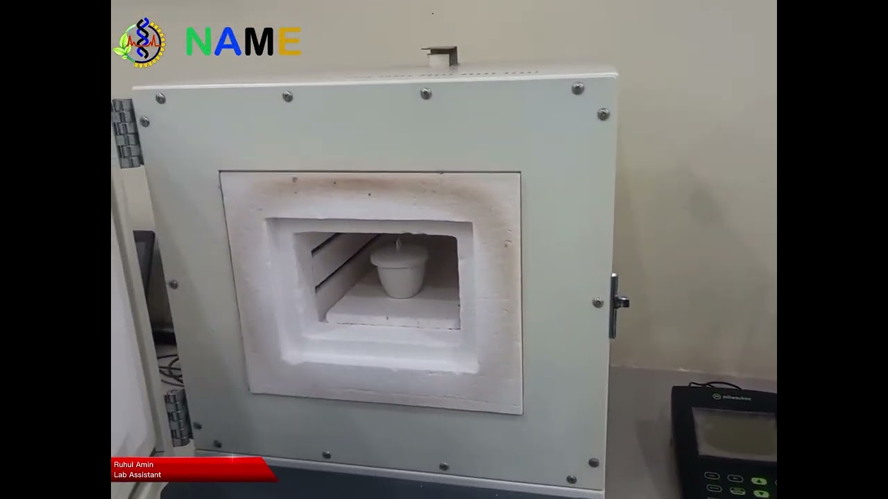 Muffle Furnace Operating Guide | Tutorial No 11। NAME Lab I Nano bio technology