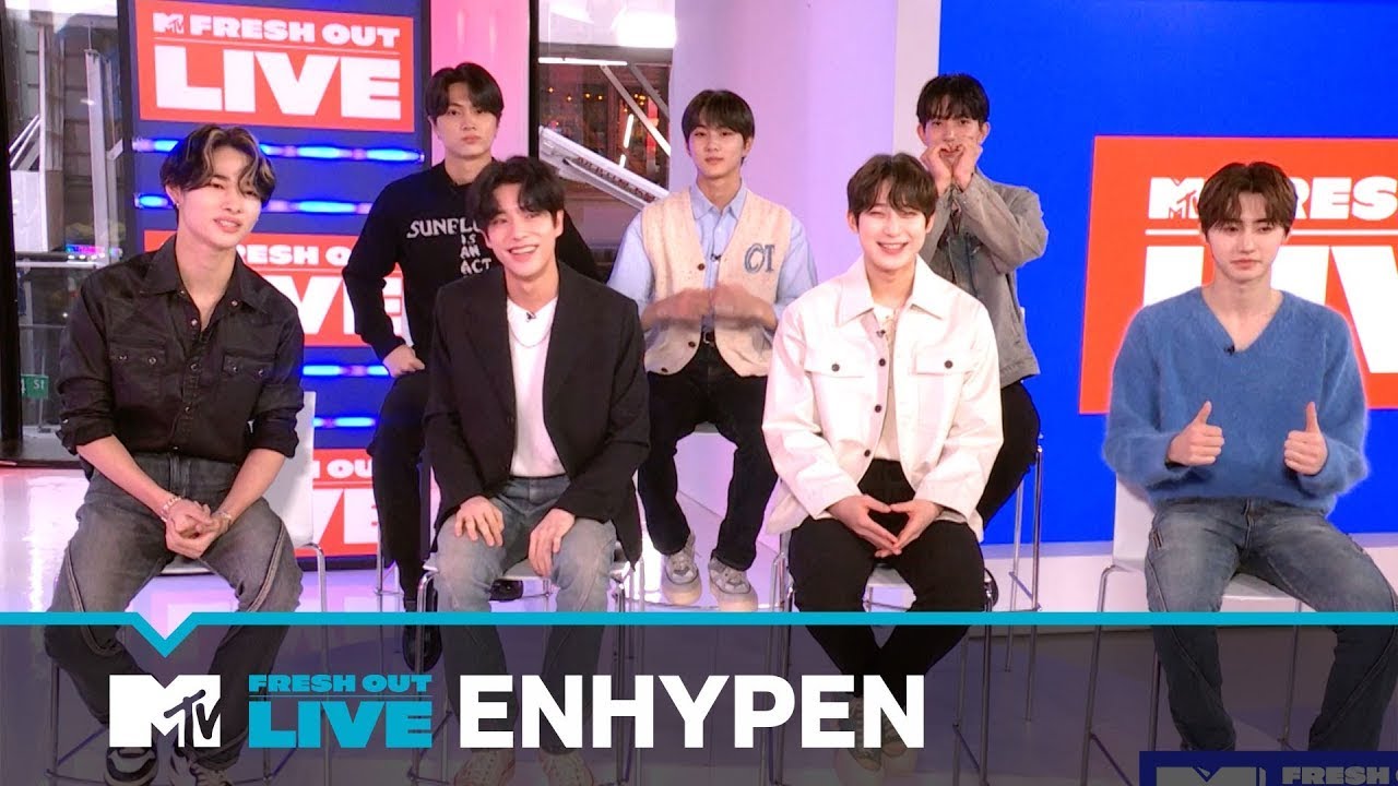 ENHYPEN on World Tour & Advice to Younger Self | #MTVFreshOut