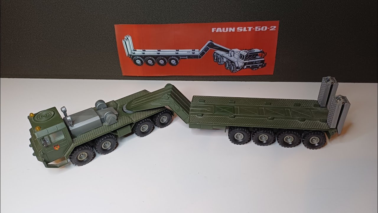 Gama Faun SLT-50 Elefant tank transporter 