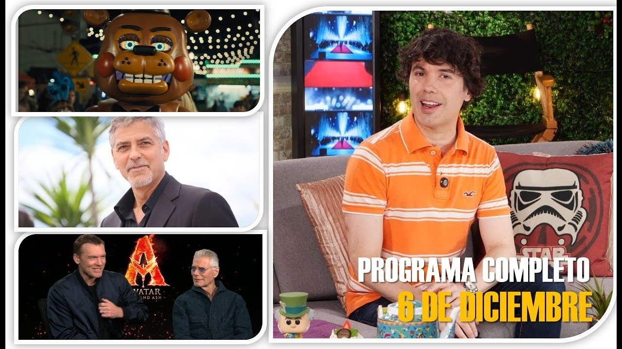 FIVE NIGHTS AT FREDDY'S 2, GEORGE CLOONEY, ENTREVISTAS AVATAR:  CINESCAPE 6 DICIEMBRE 2025