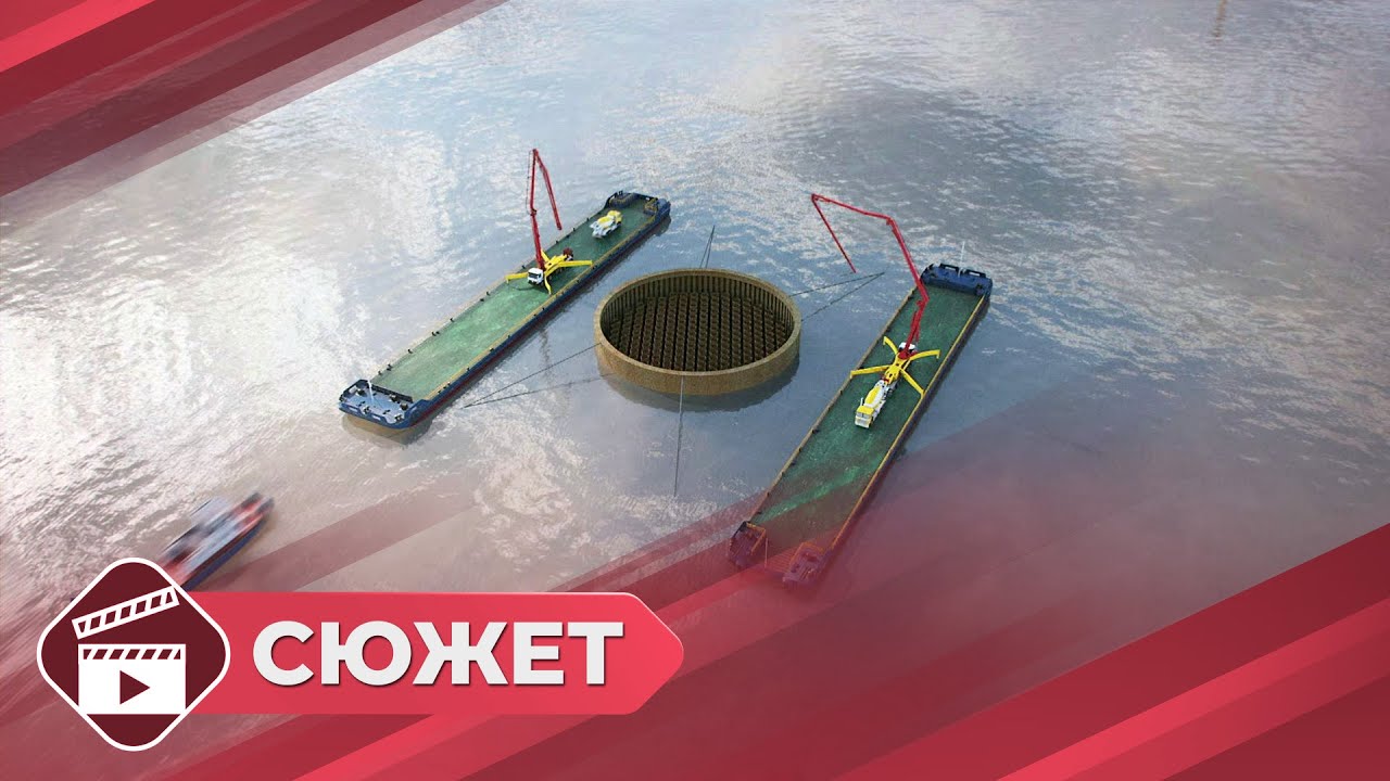 Строительство Ленского моста идет без отставаний по графику