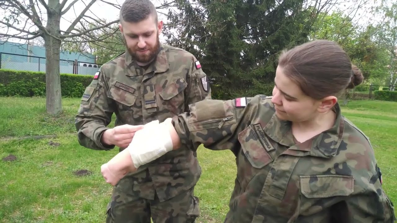 Spotkanie z wojskowymi ratownikami medycznymi 8. Batalionu Walki Radioelektronicznej w Grudziądzu