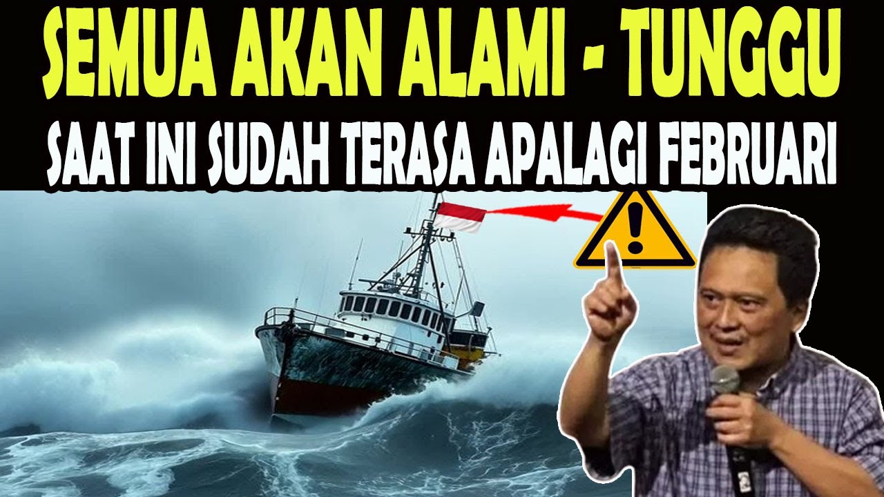 PENGLIHATAN DAUD TONY : SAAT INI SUDAH TERASA APALAGI FEBRUARI NANTI!!