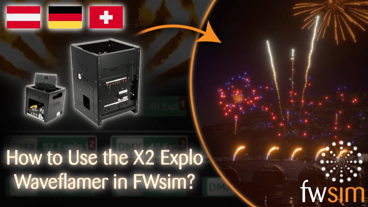Shows mit Explo WaveFlame planen und visualisieren - DMX Tutorial 🔥