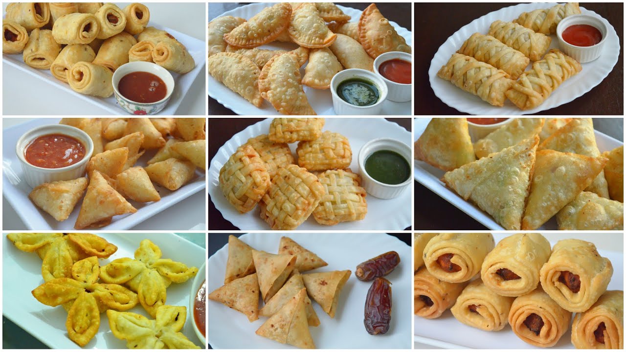 8 SAMOSA RECIPES (RAMADAN SPECIAL) by YES I CAN COOK
