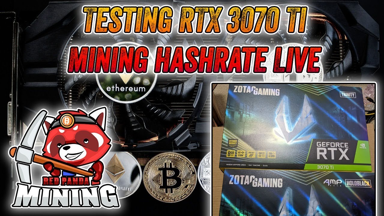 Nvidia RTX 3070 Ti Hashrate Mining Performance - Live Testing