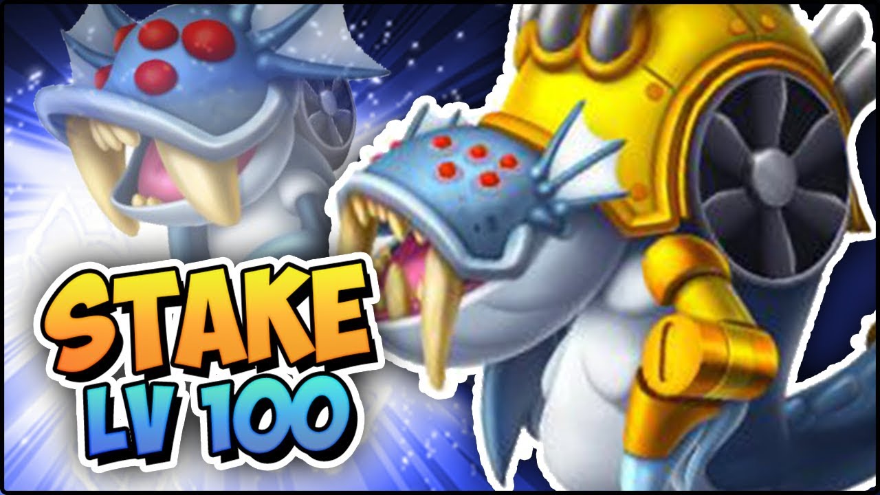 STAKE (LV 100) COMBATES PVP - Monster Legends Review