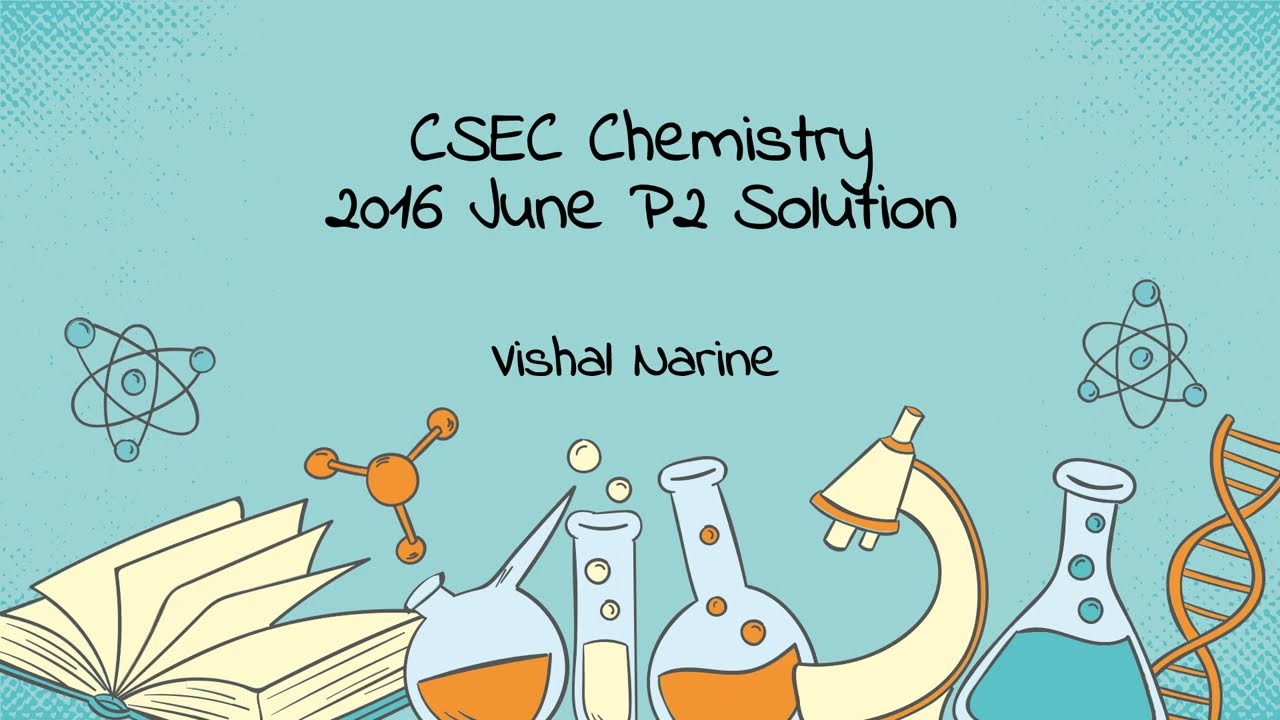 CSEC Chemistry June 2016 P2 Solution