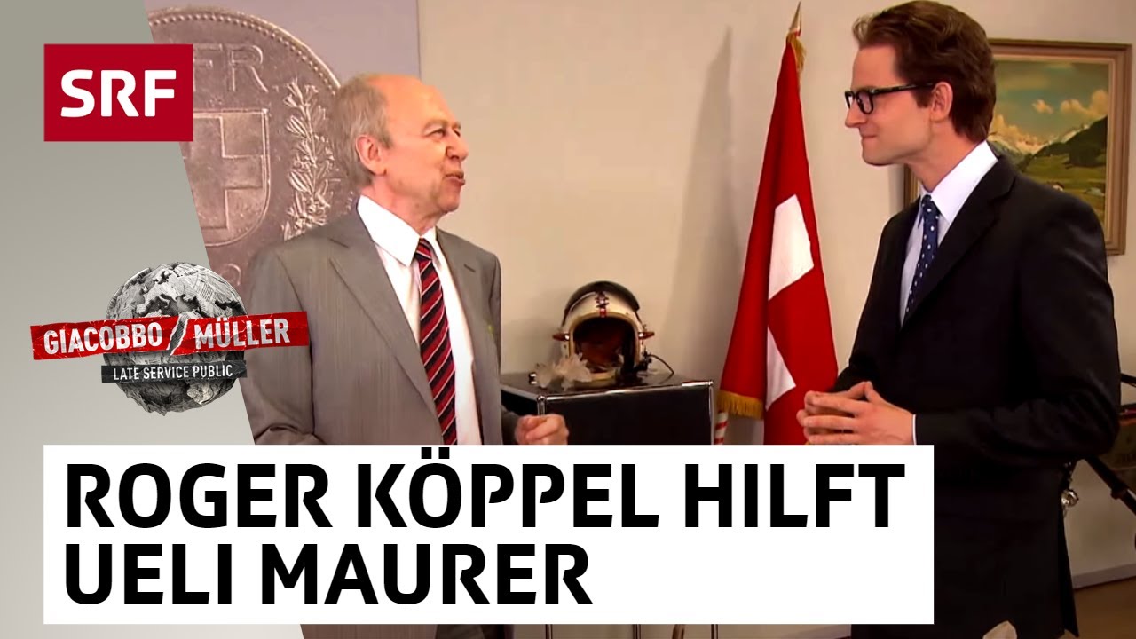 Roger Köppel hilft Ueli Maurer | Giacobbo / Müller | Comedy | SRF
