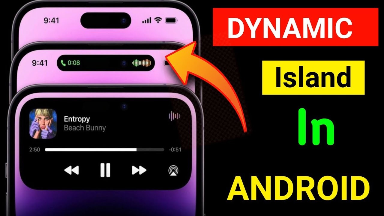 Dynamic Island in Android Phone | Best Dynamic Island App For Android | How To Use Dynamic island ?