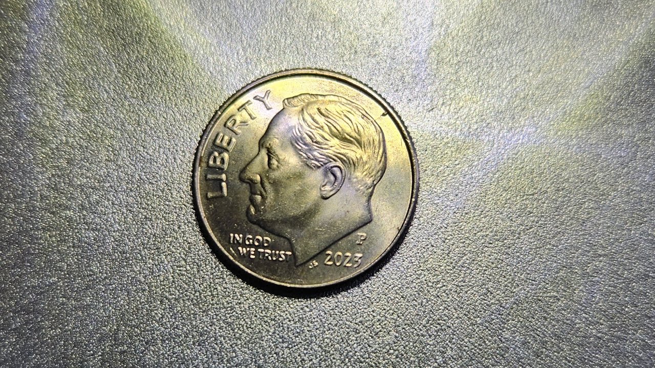 Die Crack/Die Chip errors on 2023P Roosevelt Dime #errorcoin