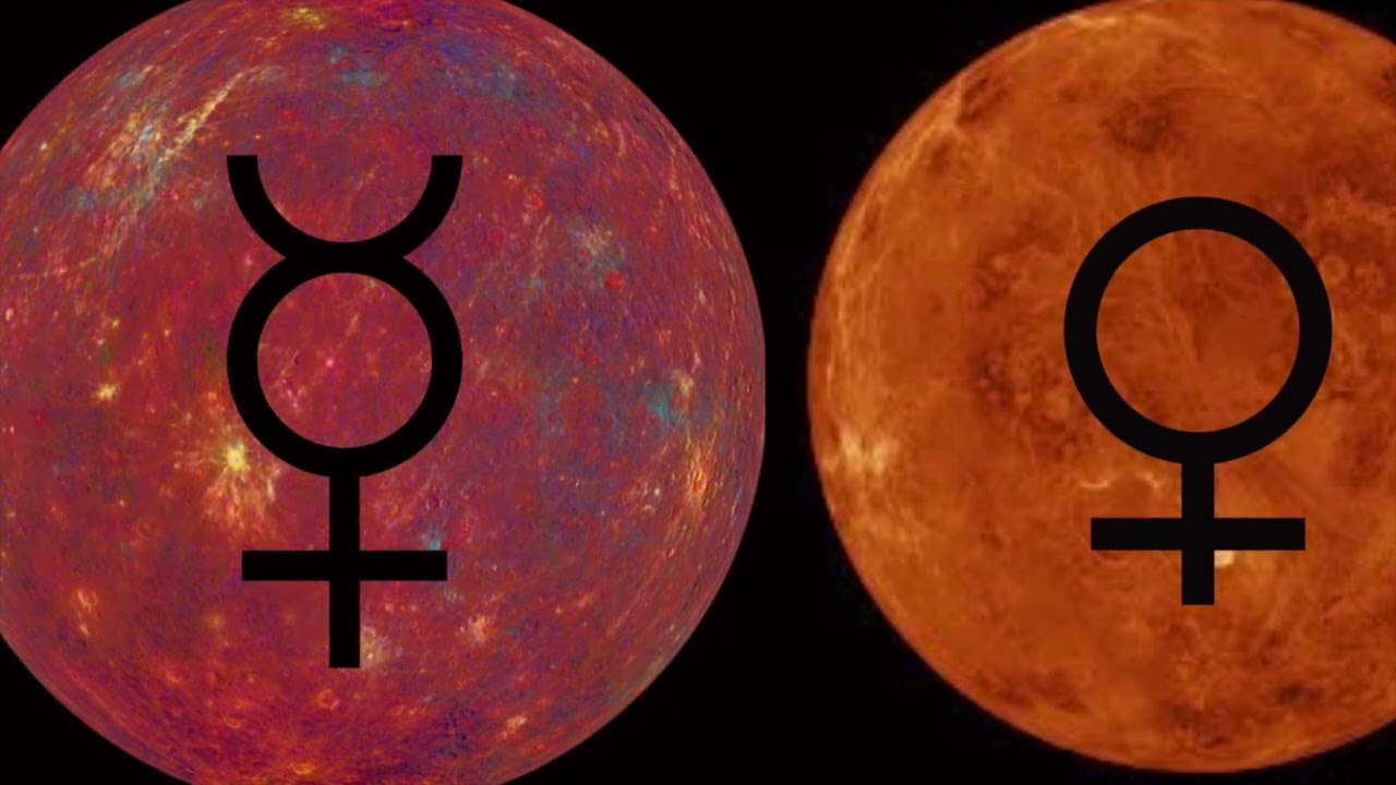 Mercury Frequency Venus Frequency - Binaural Beat - Mercury's 1st & 2nd Harmonic (Read Description)