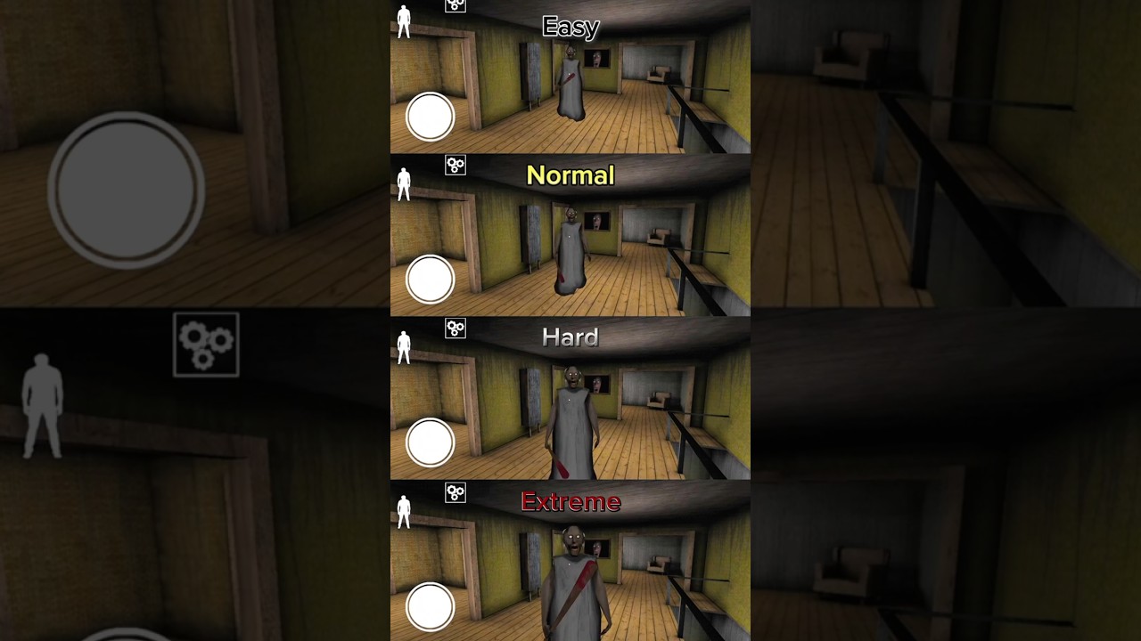 Easy mode Vs Normal Mode Vs Hard mode Vs Extreme Mode In Granny 2