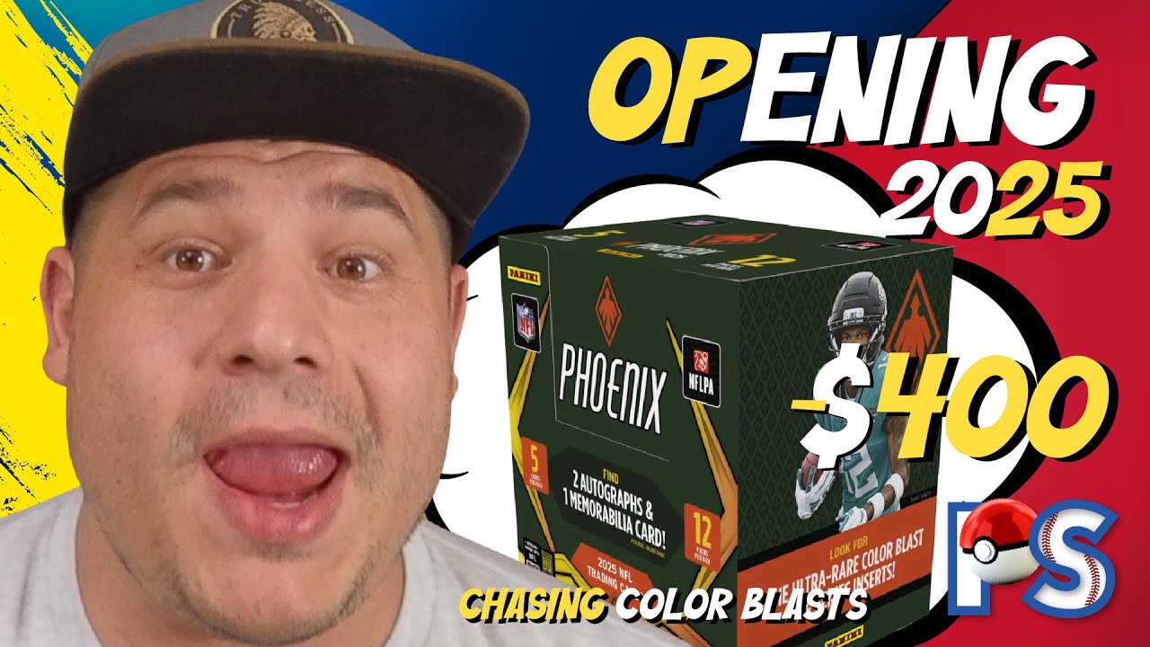 $400 2025 Phoenix Football Box – Chasing a Color Blast (Mahomes PC Hunt)