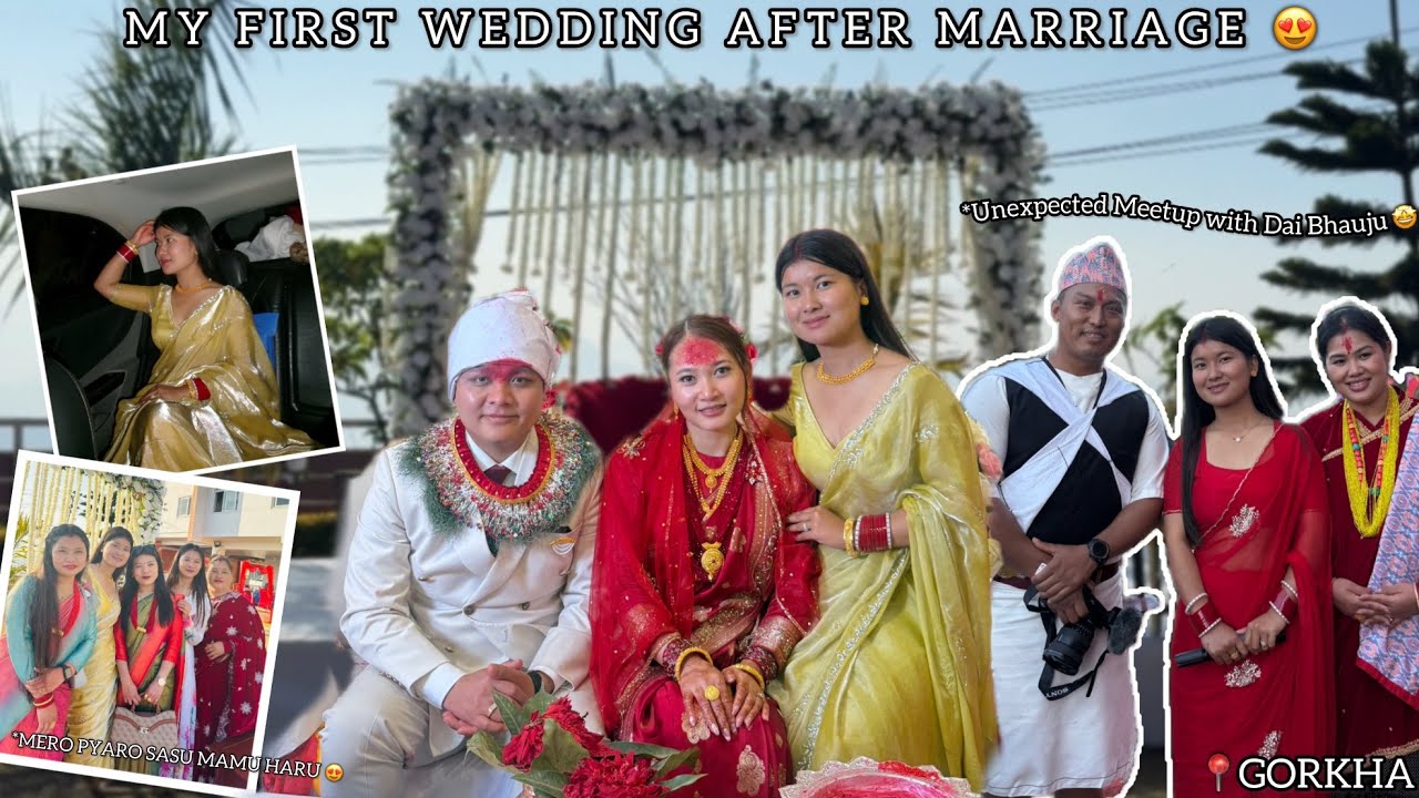 My Sister-in-Law Got Married🥹||GORKHA MA  @Samratmagar061 DAI SANGA UNEXPECTED BHAET || Anjali Magar