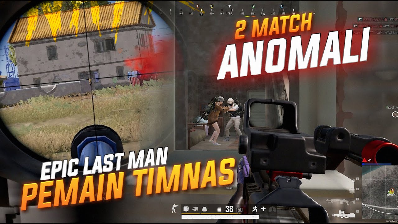 UDAH CLUTCH KEREN MALAH JADI NGAKAK !! 2 MATCH ANOMALI & EPIC LAST MAN PEMAIN TIMNAS !! #pubg