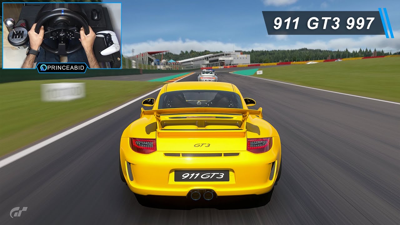 Porsche 911 GT3 997 | Gran Turismo 7 | Steering Wheel Gameplay | PS5 4k60