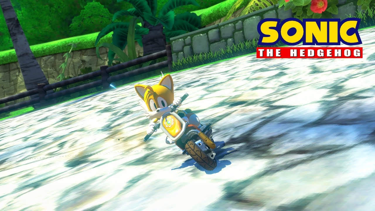 Mario Kart 8: Tails + Emerald Coast (Mod Showcase) [4K]