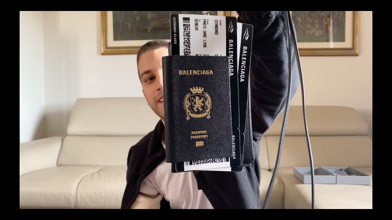 Balenciaga Passport Phone Holder Unboxing And Review