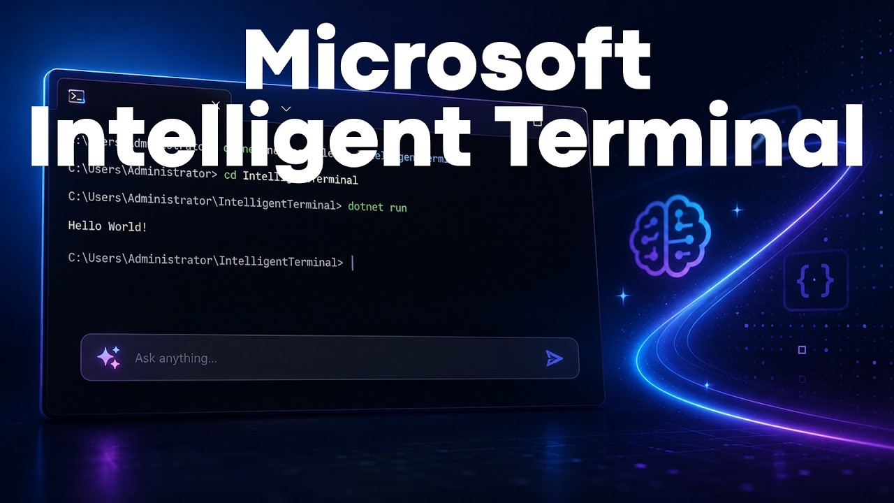 Microsoft Intelligent Terminal Adds AI Workflows to the Command Line