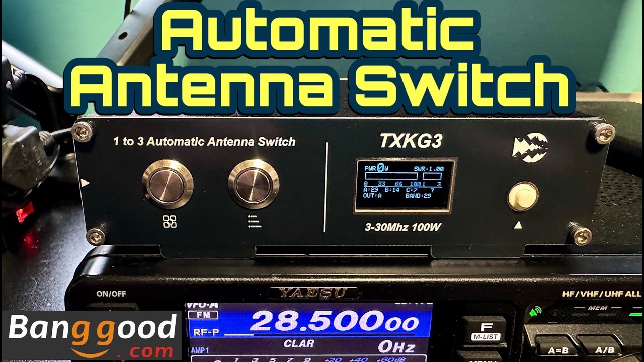 Автоматический переключатель антенн TXKG3 #BanggoodSpringSale