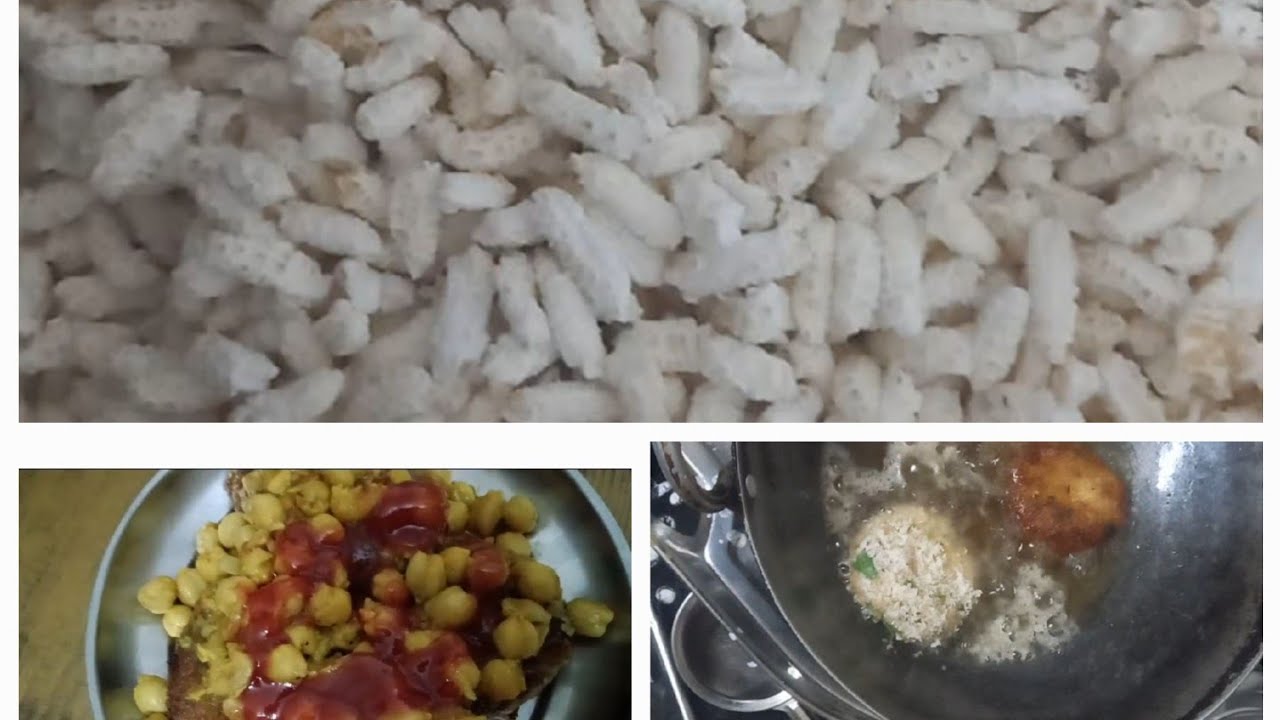 #trending #food खील के कटलेट very tasty 😋