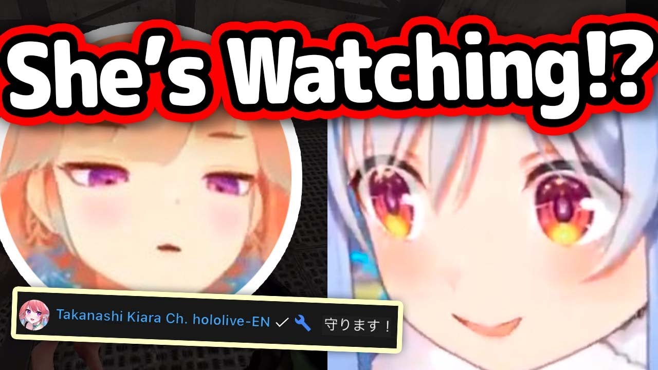 Kiara Appears In Chat When Pekora Steals From Her Sleeping Body【Hololive】