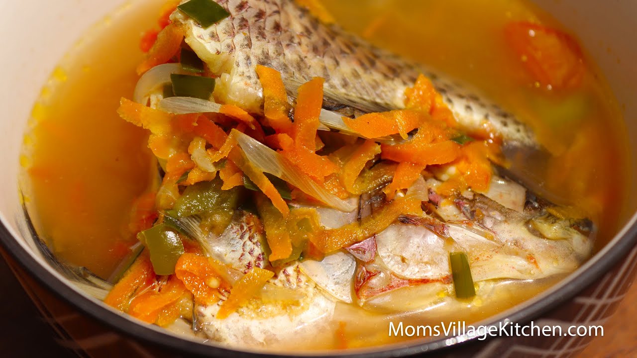 How To Cook Boil Fish - Ugandan African Food - Mom's Village Kitchen