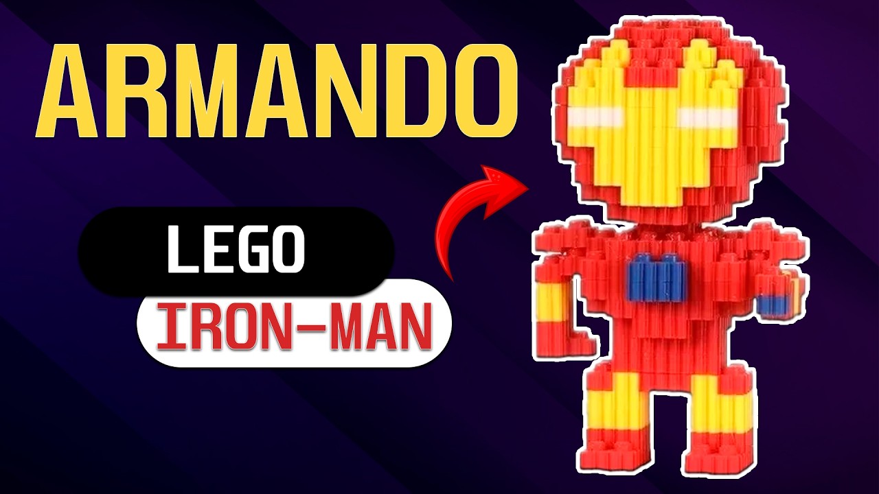😱 &iexcl;As&iacute; se ve Iron Man en versi&oacute;n Magic Block!