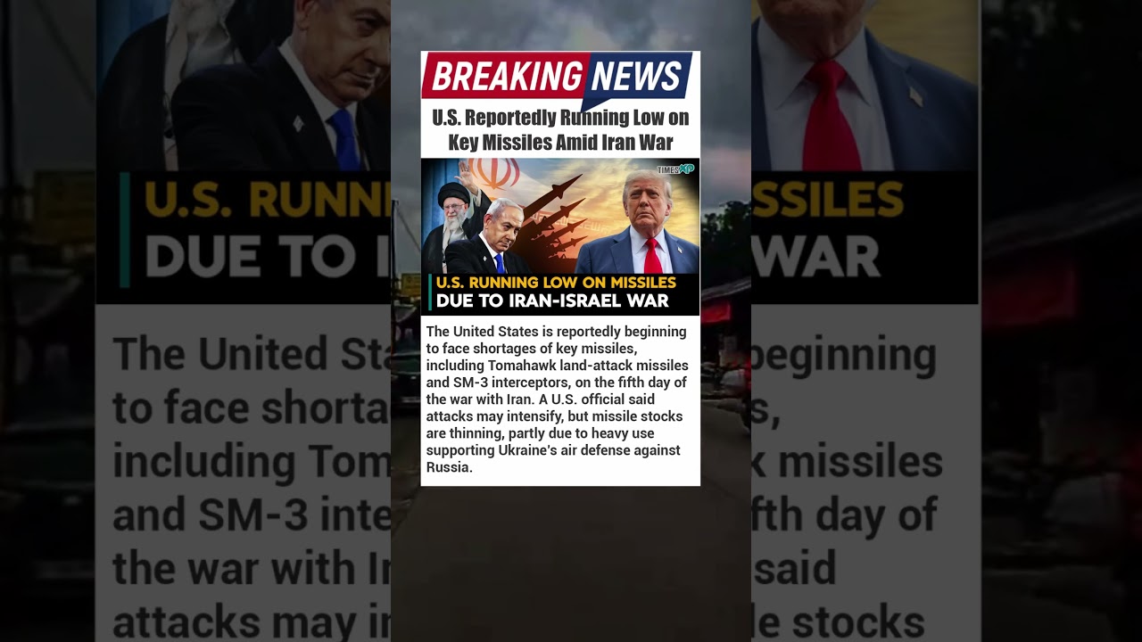 U.S. Running Low on Missiles as Iran War Escalates &ndash; Shocking Military Report