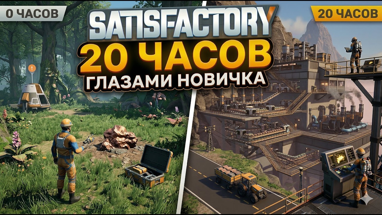 Satisfactory | 20 ЧАСОВ ГЛАЗАМИ НОВИЧКА