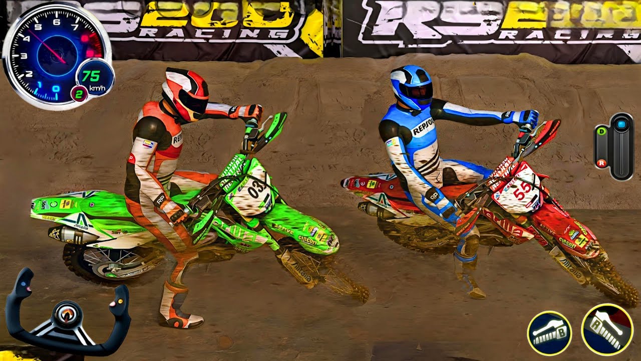Real Supercross Motor Bike Offroad Racing - MX vs ATV Legends Dirt Bike Stunt - PC Gameplay #23