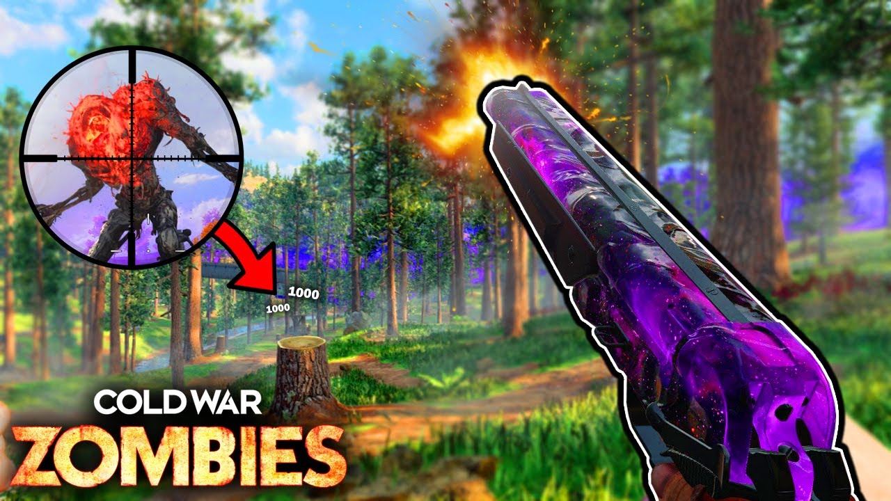 NEW SNIPER SHOTGUN IS INSANE! - Best Weapon To Use In Cold War Zombies (Cold War Zombies)