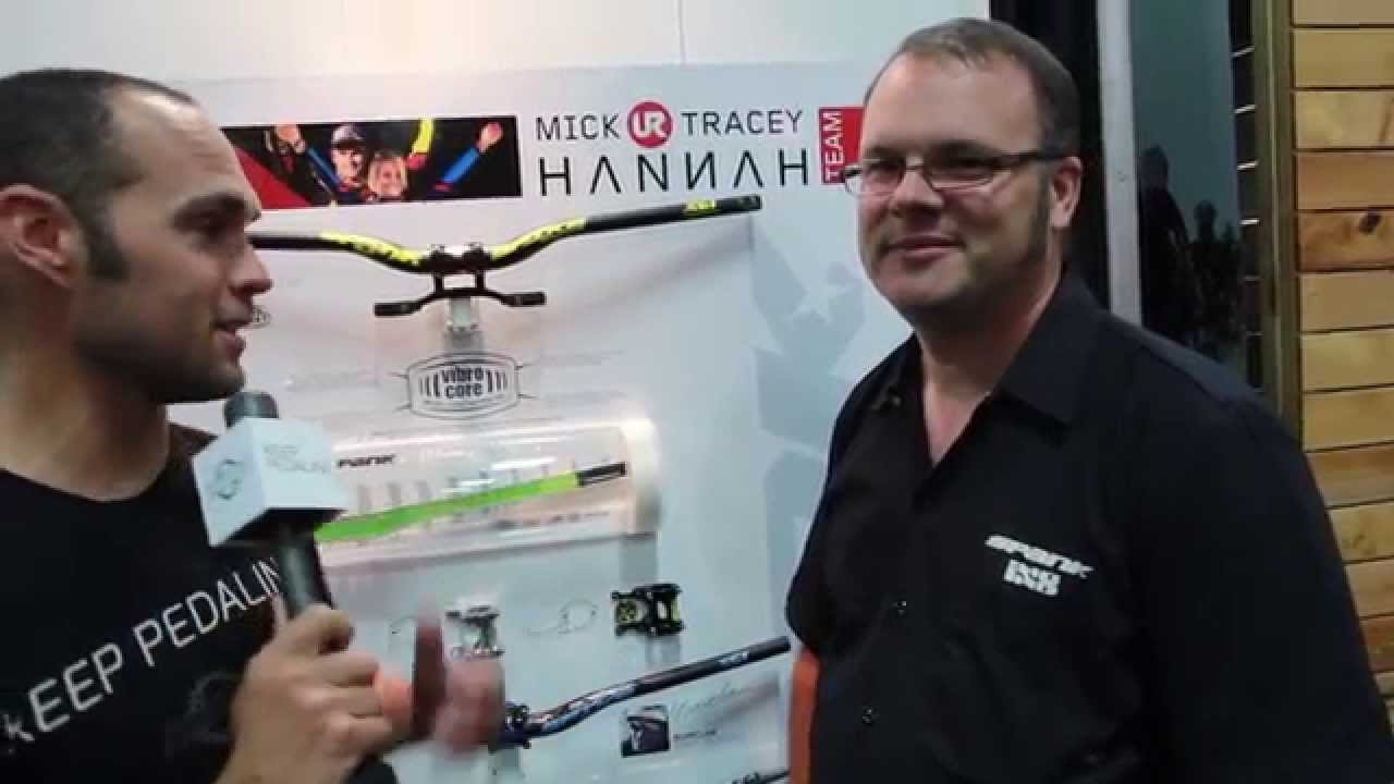 Spank Industries Vibrocore Bar at Interbike 2014 with Jenson USA