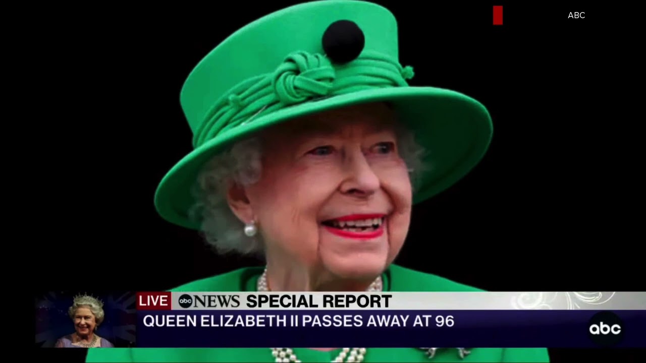 ABC News Queen Elizabeth II death special report open