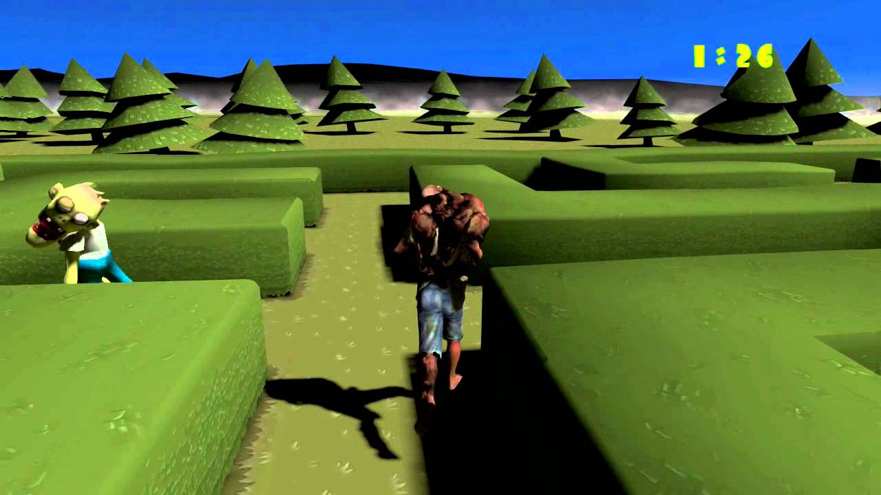 Playstation Home: Burn Zombie Burn Doublesix Lobby