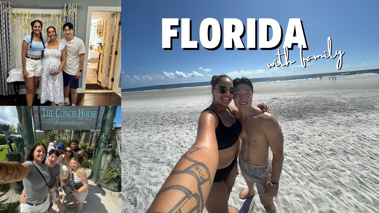 Visiting Jae's family in Florida