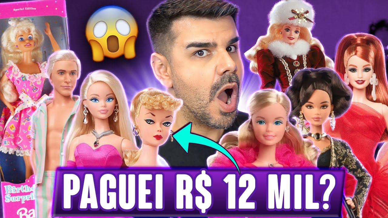 COMPREI VÁRIAS BARBIES RARAS PARA MINHA COLEÇÃO!😱 - Titi Fabri