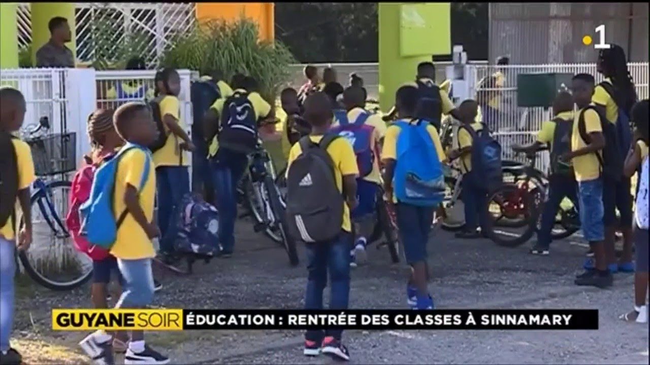 Education : rentrée des classes à Sinnamary