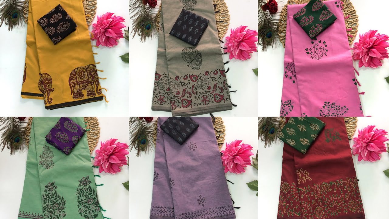 South Cotton Mix Sarees | WhatsApp - 8344378186 #southcotton #southcottonmix #southcottonsarees