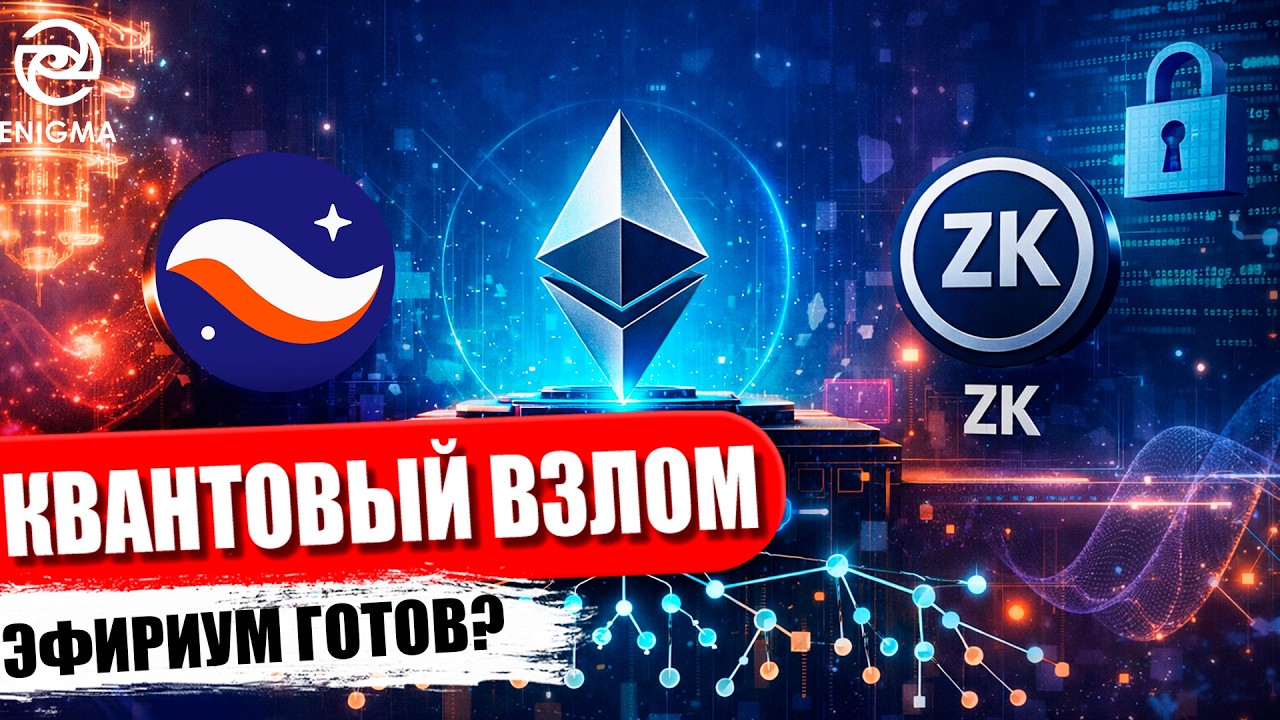 КВАНТОВАЯ ЗАЩИТА НА ПОДХОДЕ, НО.. ZK И STRK ПОЛУЧАТ НОВЫЙ УРОВЕНЬ ЗАЩИТЫ?