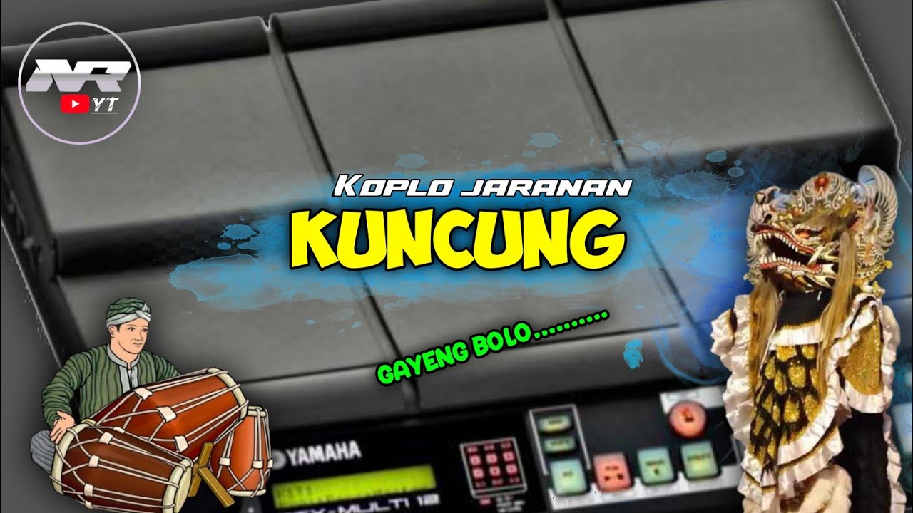 KUNCUNG versi koplo jaranan - cover kendang android (real pads)