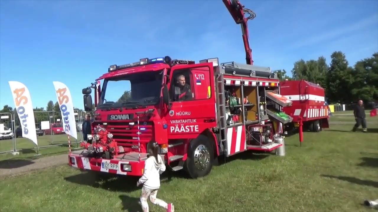 Hüüru uus pääste auto / Hüüru New fire truck