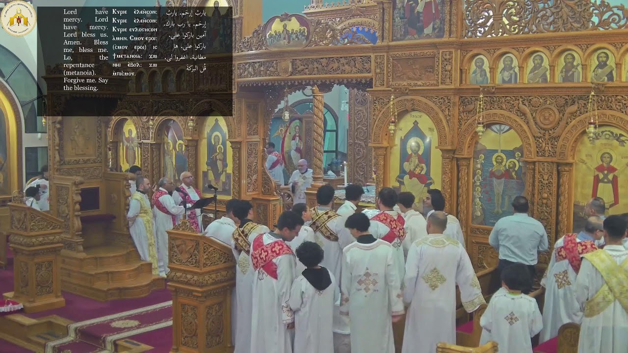 Feast of Epiphany Liturgy 01.18.2026 - St. Mina Church Riverside