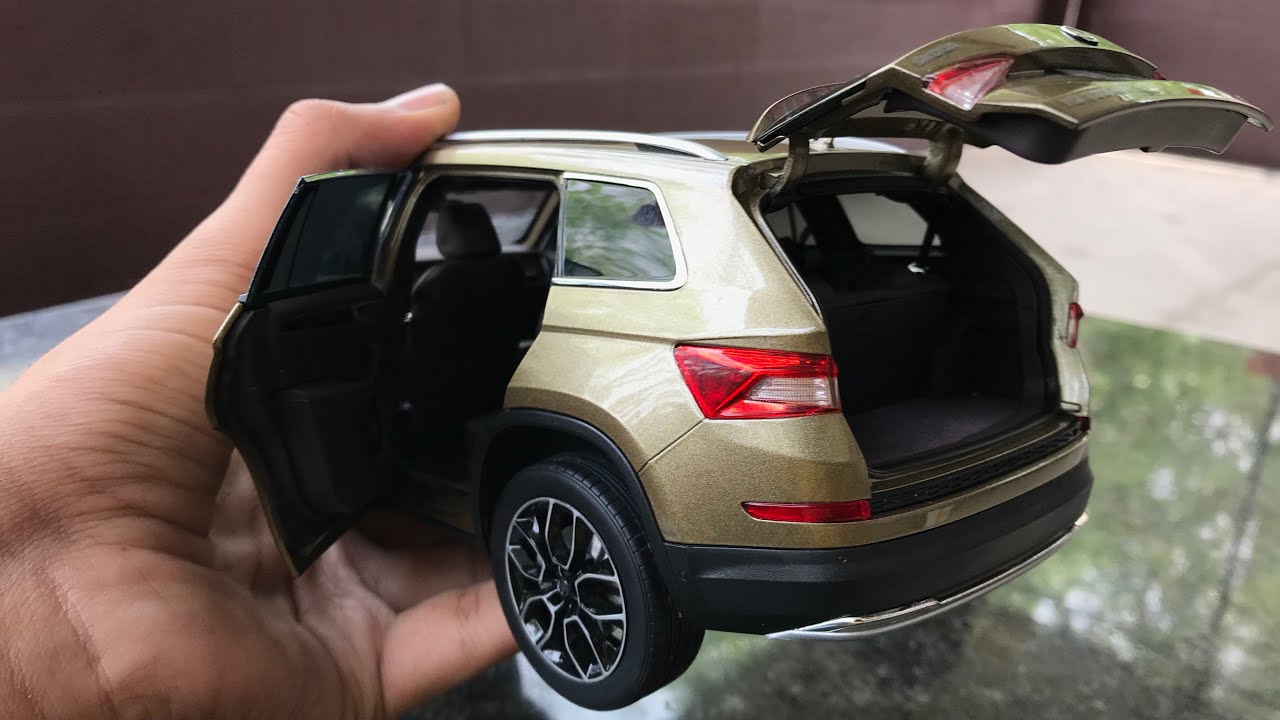 Diecast Unboxing-2017 Škoda Kodiaq Style TDI 1/18 Paudi Models Car