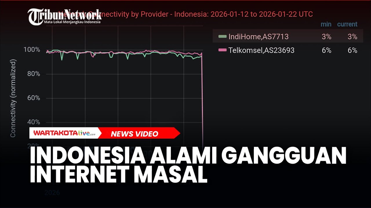 Indonesia Alami Gangguan Internet Masal, Netizen Ingat Teori Konspirasi Dharma Pongrekun