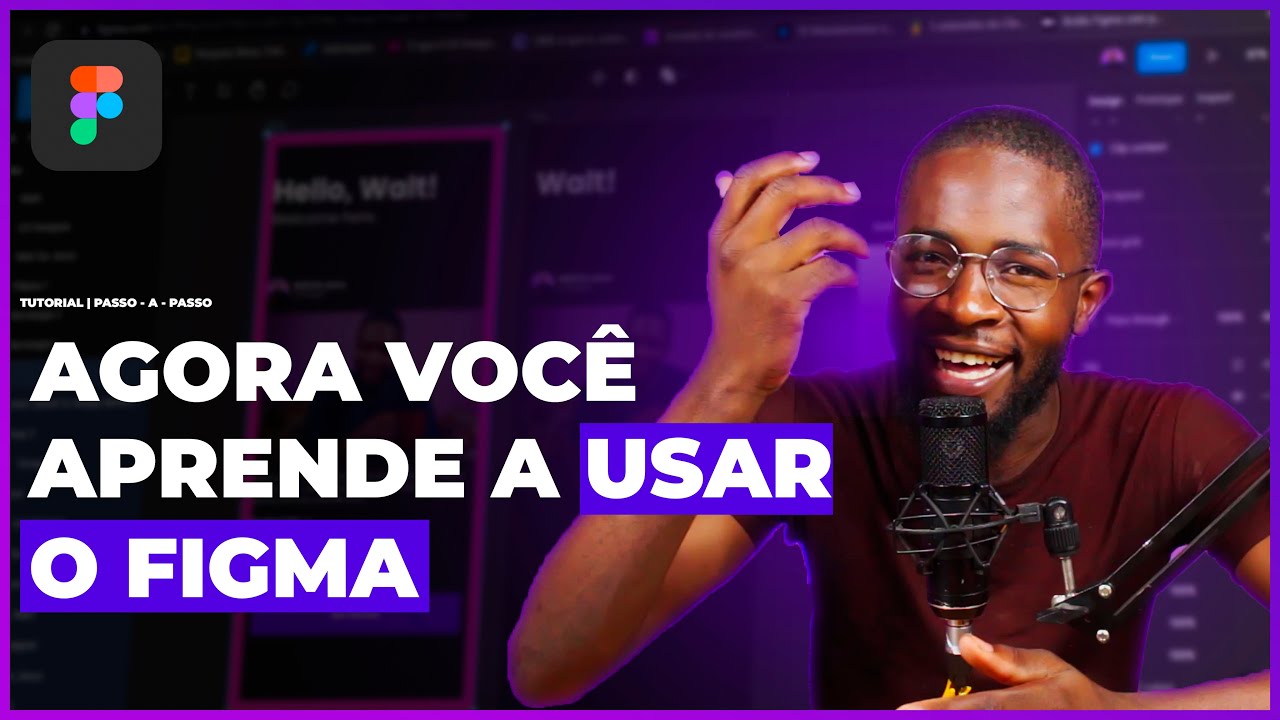Como Usar o Figma  - Tutorial Figma UI Design: Comece em apenas 17 minutos Passo a Passo!