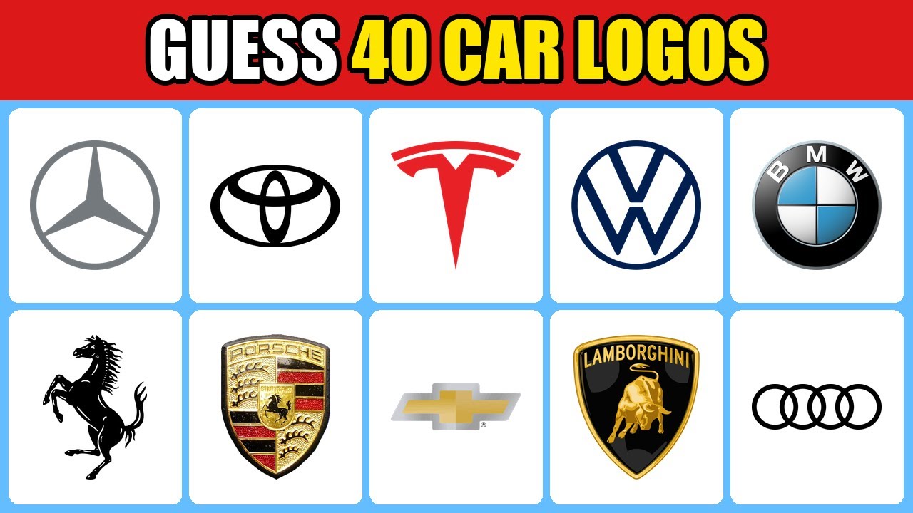 Can You Guess All 40 Car Logos? 🚗 Ultimate Logo Quiz