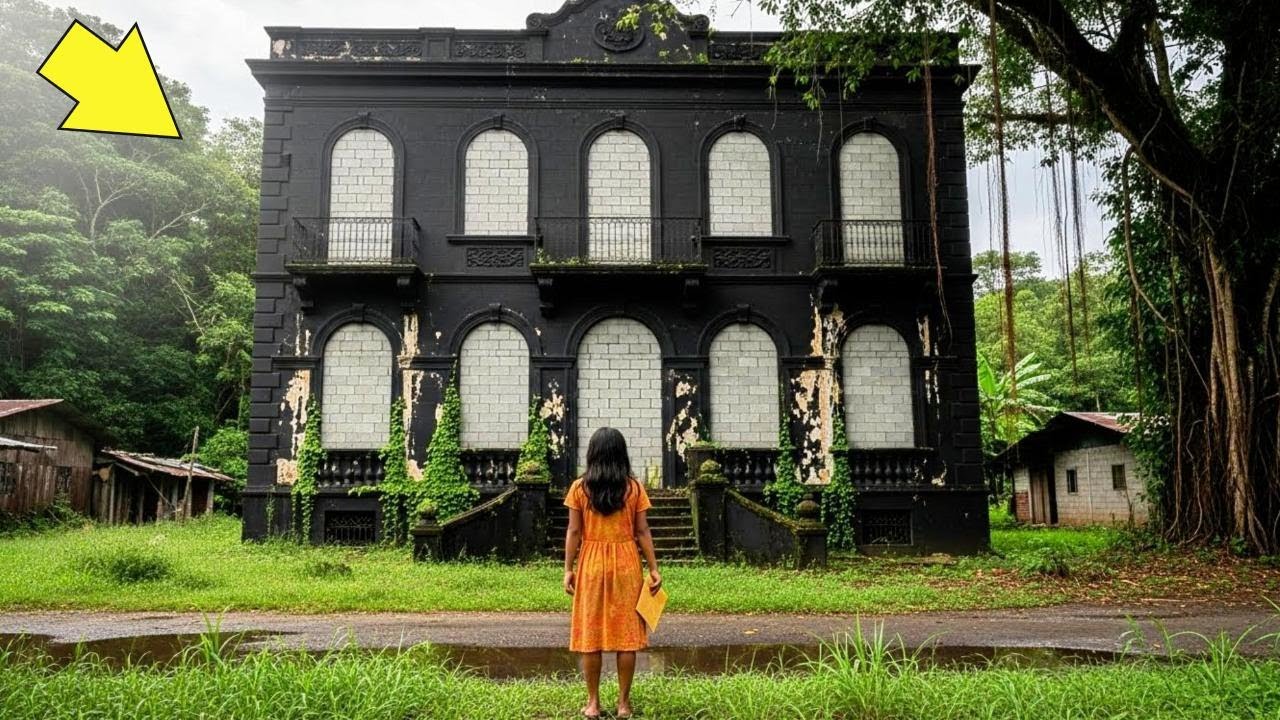 La niña huérfana heredó una casa con todas las ventanas tapiadas — y el motivo real era aterrador.